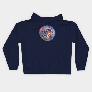 Space Octopus Kids Hoodie